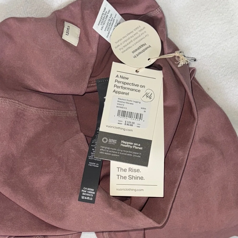 Vuori Washed Studio Legging *NWT M - Picture 8 of 8